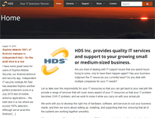Tablet Screenshot of hds.ca